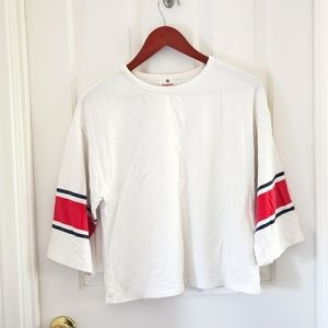 Sundry Oversized Football Tee Sz XS